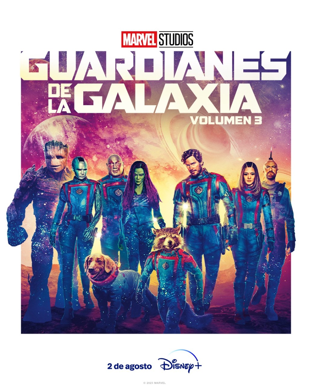 Noticias: DISNEY+ LE DA LA BIENVENIDA A GUARDIANES DE LA GALAXIA&nbsp;VOL.3