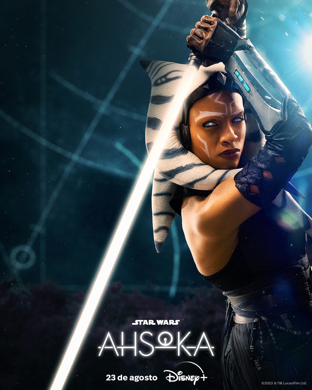Noticias: DISNEY+ PRESENTA EL NUEVO TRÁILER Y PÓSTER DE «STAR WARS:&nbsp;AHSOKA»