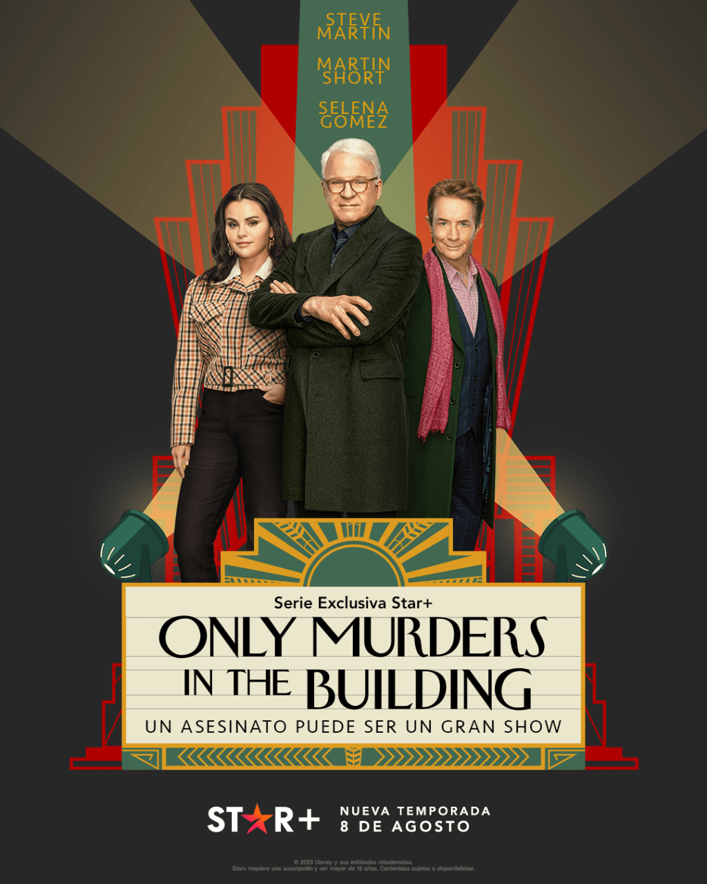 Series: “ONLY MURDERS IN THE BUILDING”: LA TERCERA TEMPORADA DE LA EXITOSA SERIE NOMINADA A LOS PREMIOS EMMY® LLEGARÁ EL 8 DE AGOSTO EN EXCLUSIVA A STAR+ 