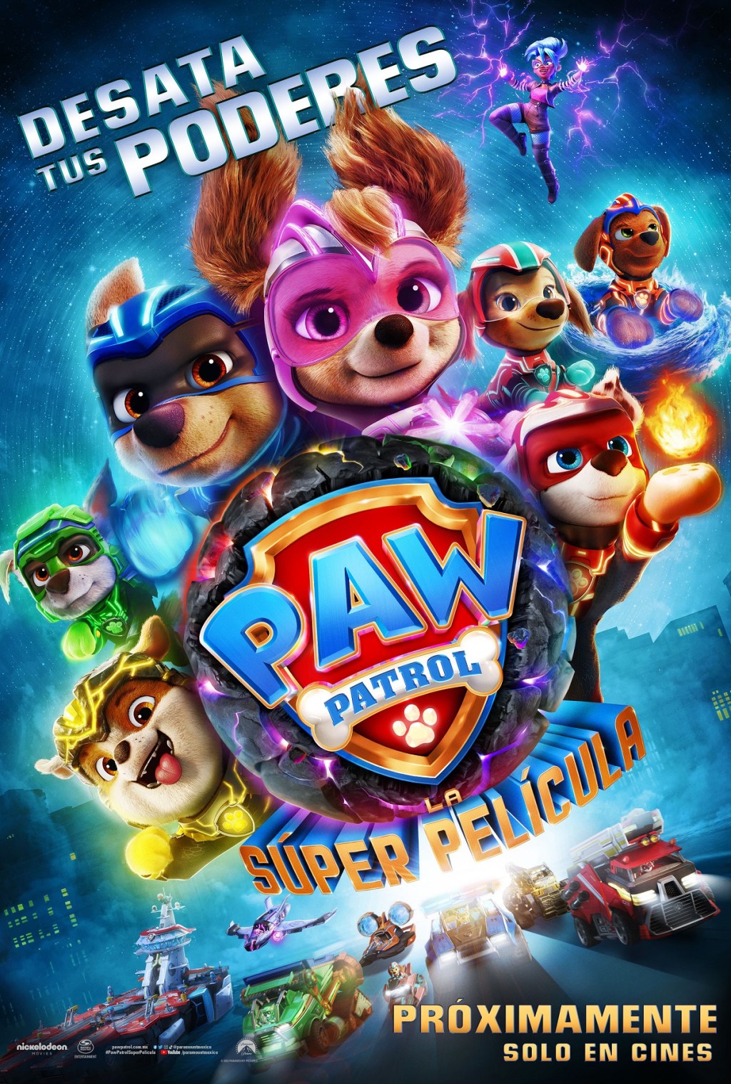 Noticias: PAW PATROL: LA SÚPER PELÍCULA, NUEVO PÓSTER&nbsp;DISPONIBLE