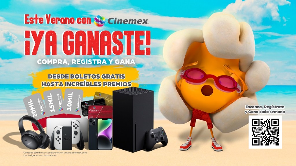 Noticias: ESTE VERANO CON CINEMEX, ¡YA GANASTE!