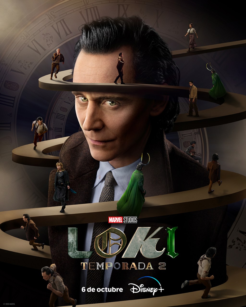 Noticias: DISNEY+ REVELA UN NUEVO TRÁILER Y PÓSTER DE LA SEGUNDA TEMPORADA DE «LOKI» DE MARVEL&nbsp;STUDIOS