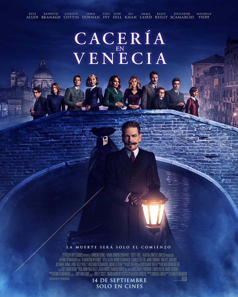 Cine: CACERÍA EN VENECIA: QUIÉN ES QUIÉN EN EL NUEVO THRILLER SOBRENATURAL DE 20TH CENTURY STUDIOS QUE YA SE ENCUENTRA EN&nbsp;CINES