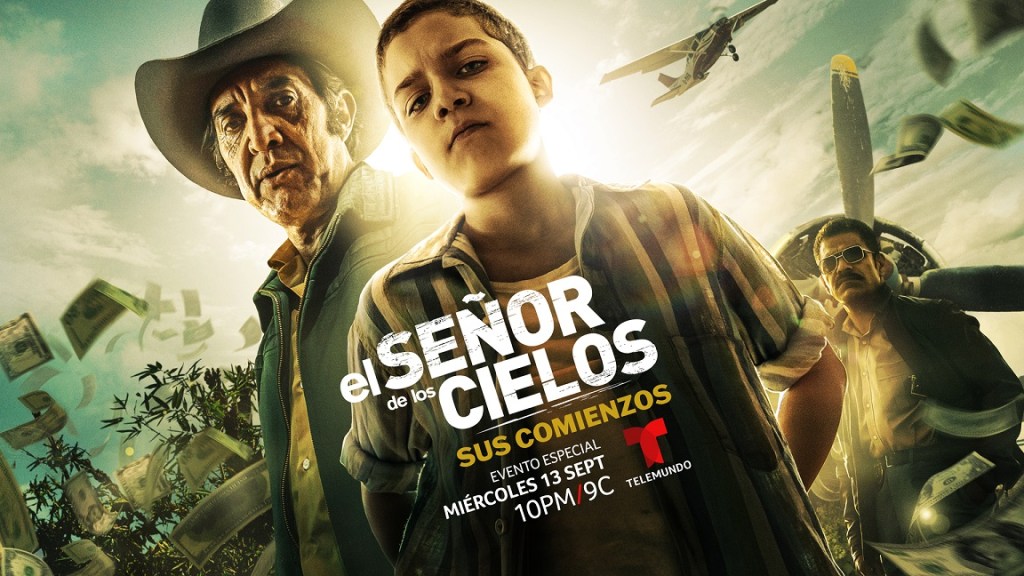 Televisión: TELEMUNDO PRESENTA EL SEÑOR DE LOS CIELOS: SUS COMIENZOS, LA CAUTIVANTE HISTORIA DE LOS ORIGENES DEL NOTORIO AURELIO&nbsp;CASILLAS