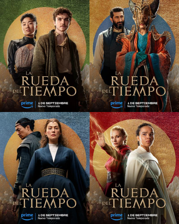 Series: ¡CONOCE A LOS PERSONAJES DE LA SEGUNDA TEMPORADA DE «LA RUEDA DEL&nbsp;TIEMPO»!