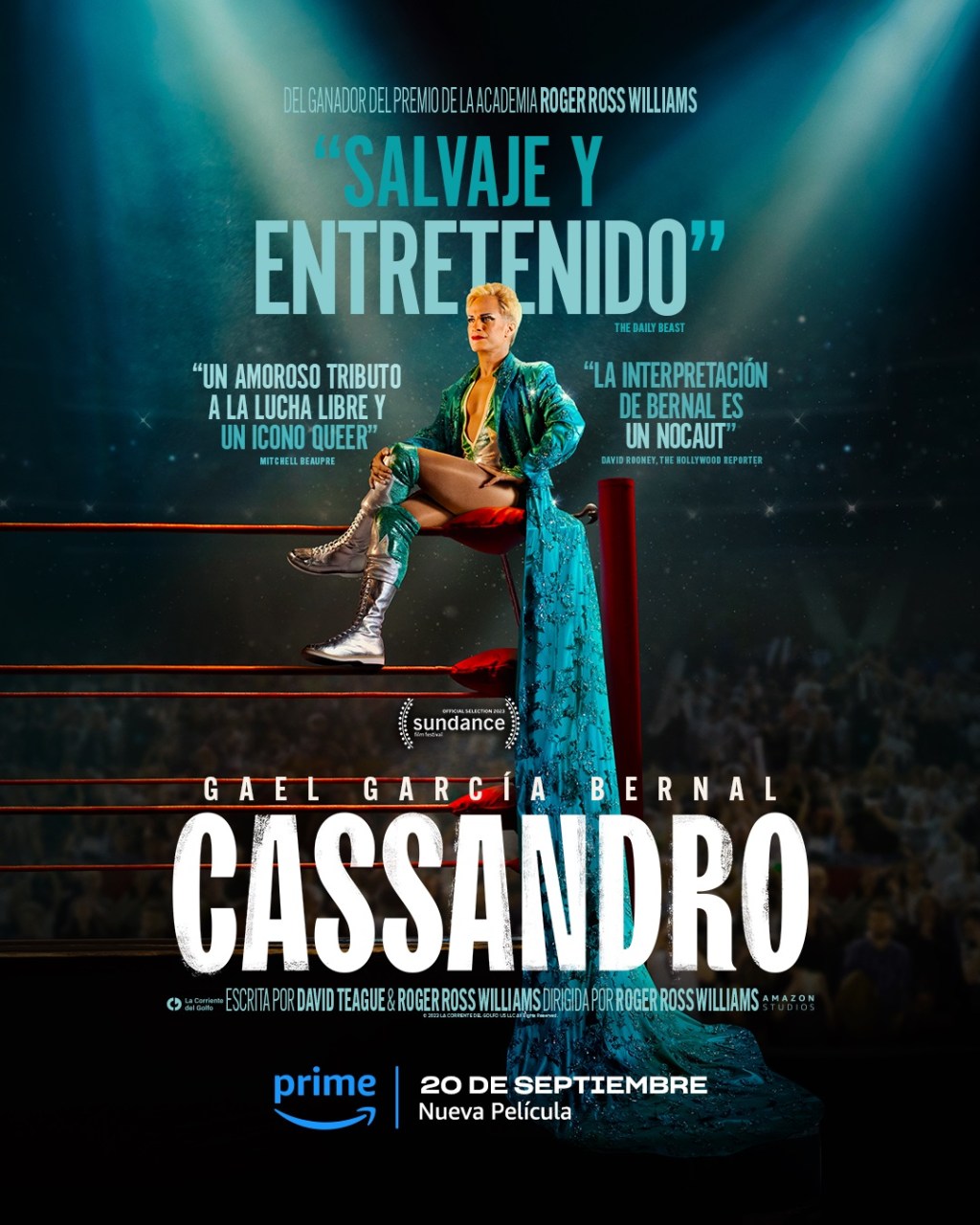 Noticias: PRIME VIDEO REVELA TRÁILER Y PÓSTER OFICIAL «CASSANDRO» PROTAGONIZADA POR GAEL GARCÍA&nbsp;BERNAL