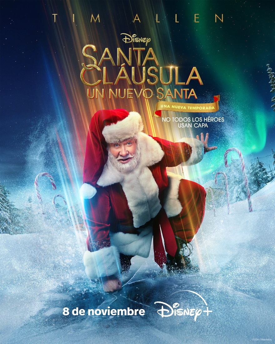 Noticias: LA SEGUNDA TEMPORADA DE SANTA CLÁUSULA: UN NUEVO SANTA ESTRENARÁ EL 8 DE NOVIEMBRE EXCLUSIVAMENTE EN&nbsp;DISNEY+