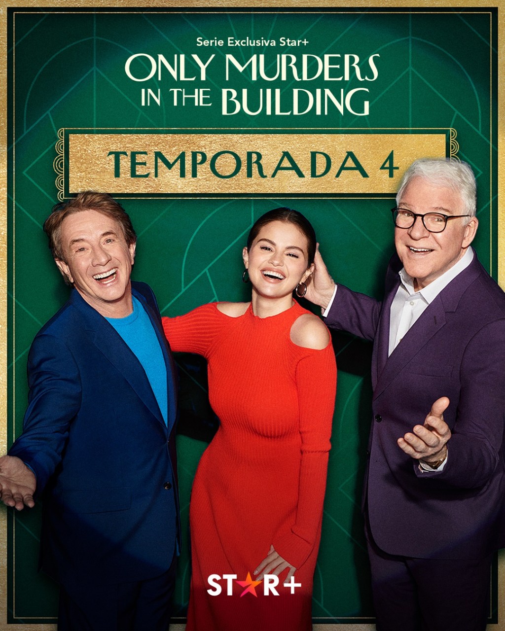 Series: “ONLY MURDERS IN THE BUILDING”, LA EXITOSA COMEDIA DE STAR+ NOMINADA A LOS PREMIOS EMMY®, HA SIDO RENOVADA PARA UNA CUARTA&nbsp;TEMPORADA