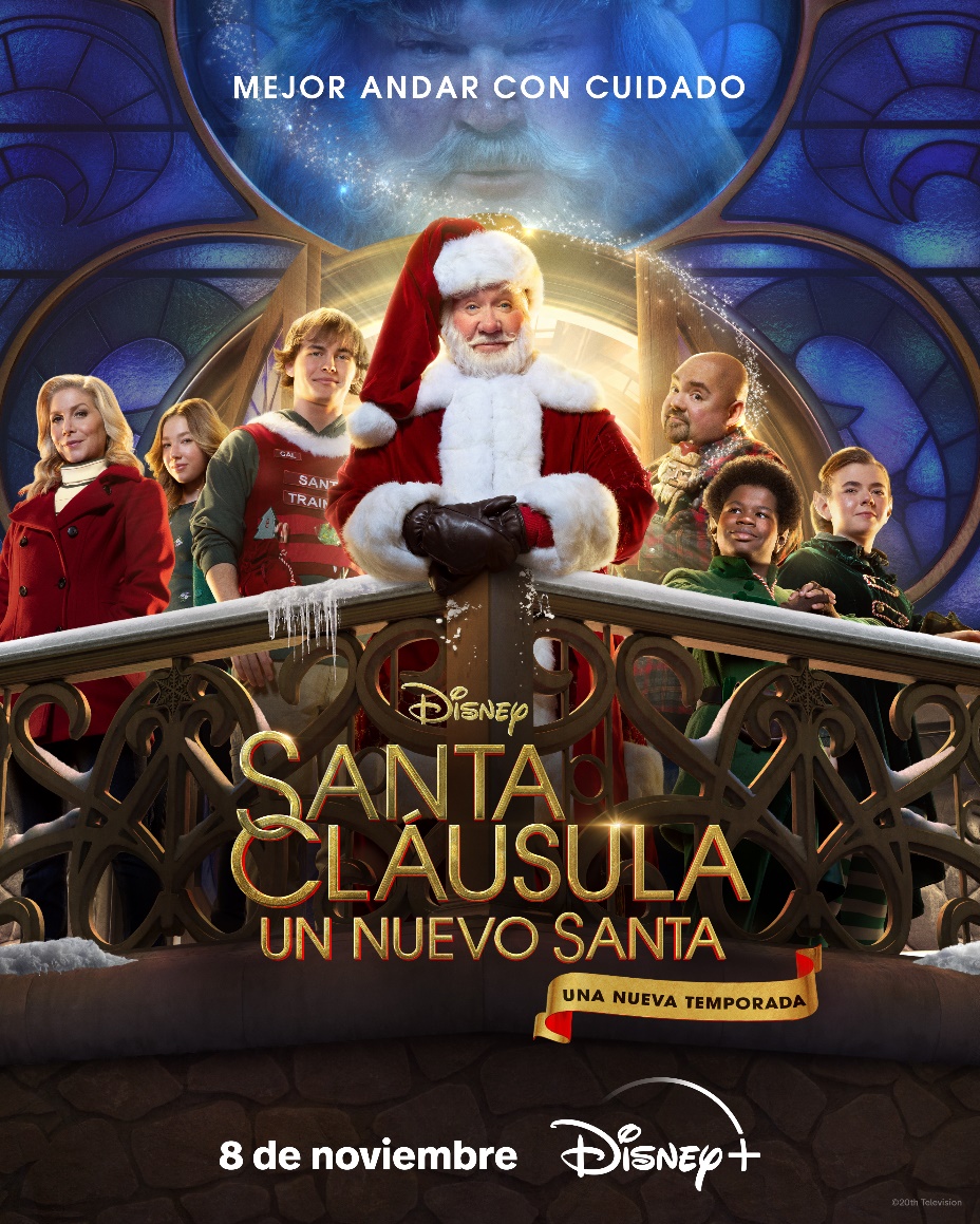 Series: DISNEY+ PRESENTA EL TRÁILER Y PÓSTER DE LA SEGUNDA TEMPORADA DE SANTA CLÁUSULA: UN NUEVO&nbsp;SANTA