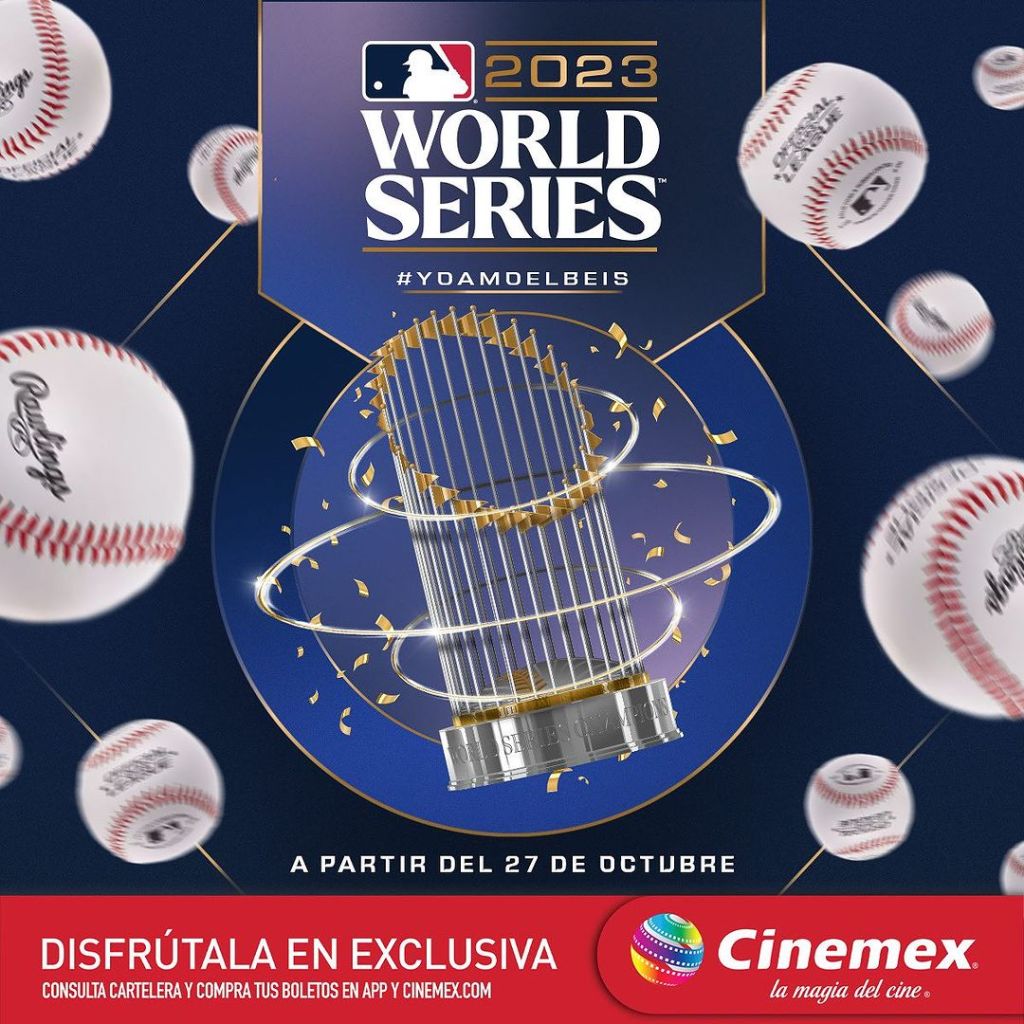 Deportes: ¡HOME RUN EN LA PANTALLA GRANDE, CINEMEX PROYECTARÁ LA SERIE&nbsp;MUNDIAL!
