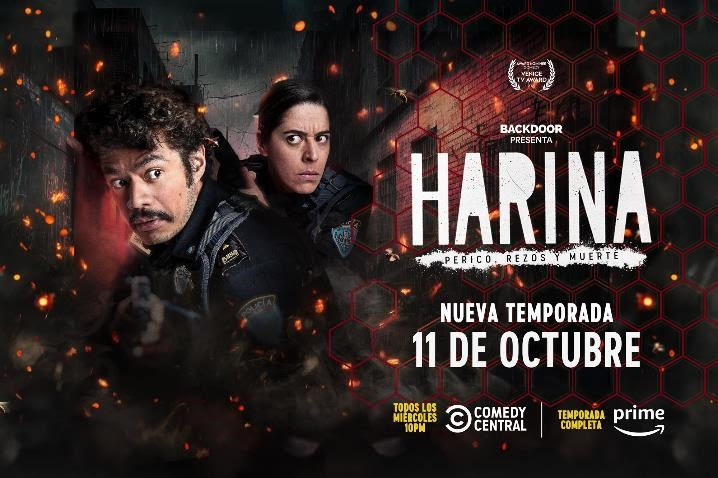 Noticias: ¡VE EL TRÁILER DE LA SEGUNDA TEMPORADA DE «HARINA: PERICOS, REZOS Y&nbsp;MUERTE»!