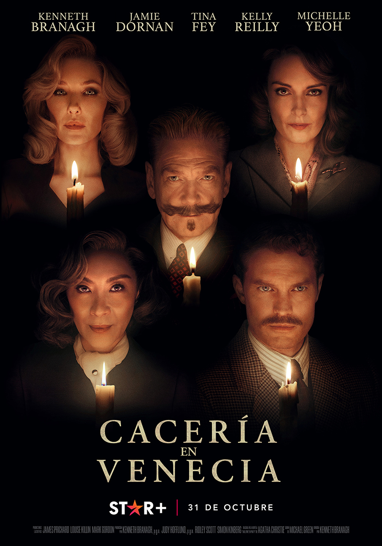 Cine: “CACERÍA EN VENECIA” DISPONIBLE DESDE EL 31 DE OCTUBRE EN&nbsp;STAR+