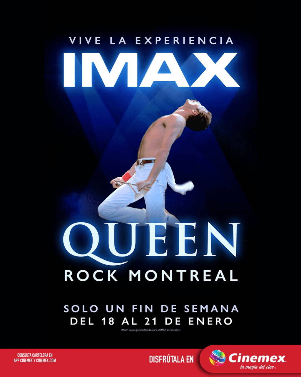 Noticias: ¡VIVE “QUEEN: ROCK MONTREAL” EN LA PANTALLA GRANDE DE&nbsp;CINEMEX!