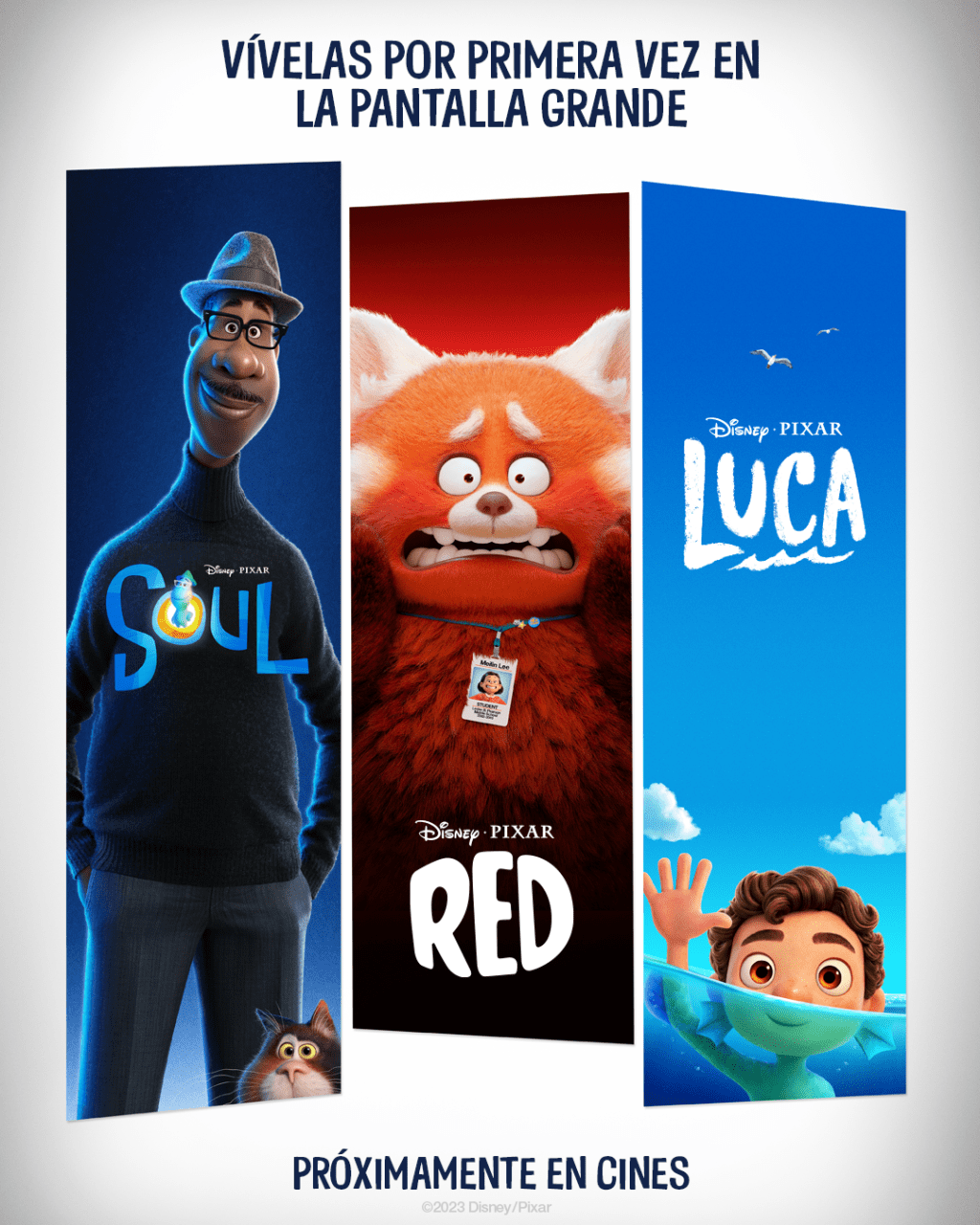 Noticias: SOUL, RED Y LUCA DE DISNEY Y PIXAR LLEGAN POR PRIMERA VEZ A LA PANTALLA&nbsp;GRANDE