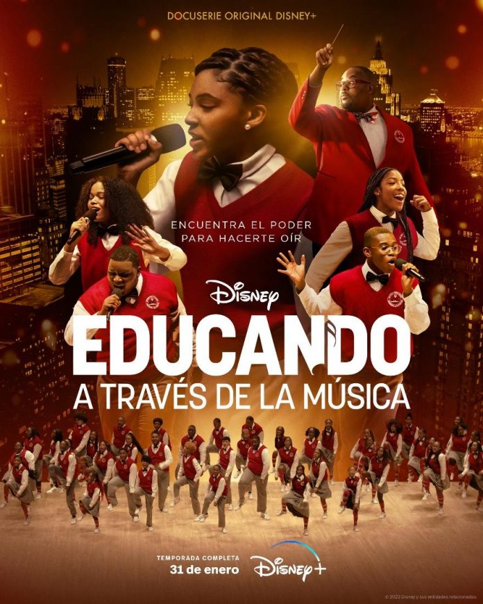 Series: LA DOCUSERIE ORIGINAL EDUCANDO A TRAVÉS DE LA MÚSICA ESTRENARÁ EN DISNEY+ EL 31 DE&nbsp;ENERO