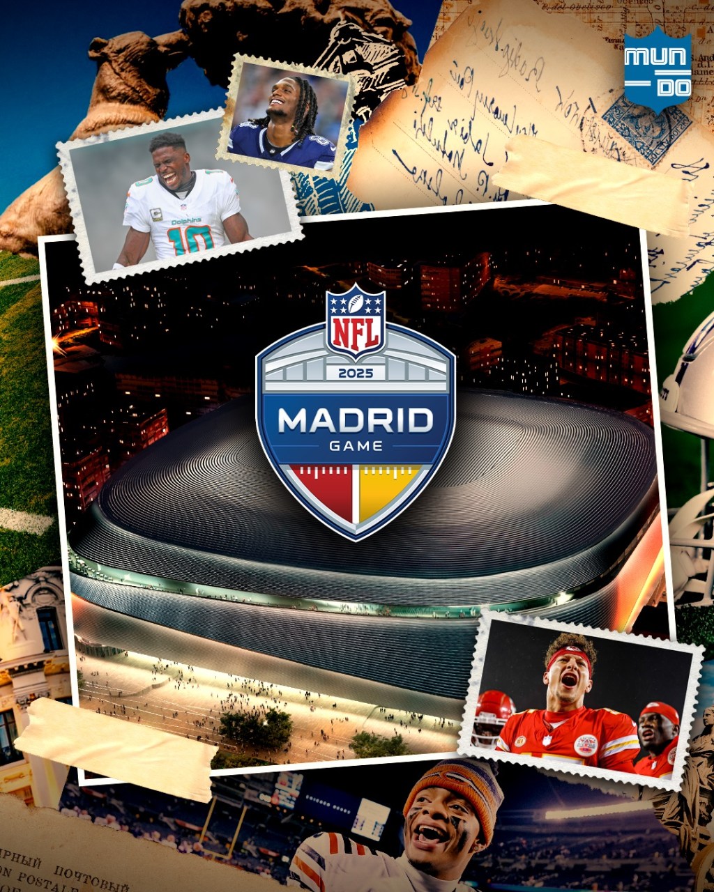 Deportes:  NFL: MADRID RECIBIRÁ UN PARTIDO DE TEMPORADA REGULAR DE NFL EN&nbsp;2025