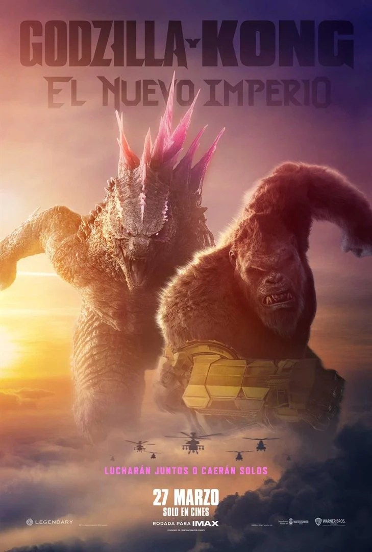 Cine: GODZILLA Y KONG: UN NUEVO&nbsp;IMPERIO