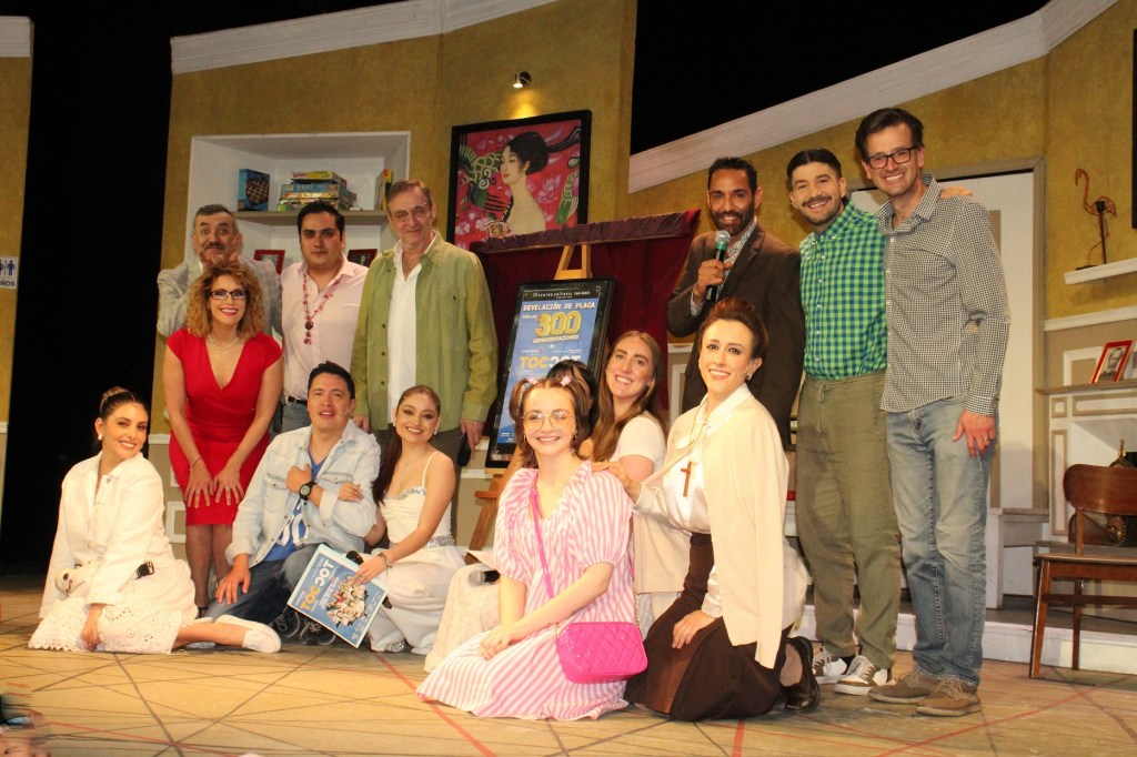 Teatro: 300 REPRESENTACIONES DE LA EXITOSA OBRA «TOC&nbsp;TOC»