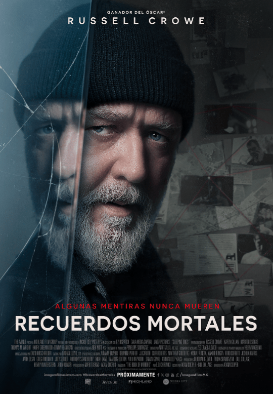 Noticias: LA NUEVA CINTA DE RUSSELL CROWE Y KAREN GILLAN, RECUERDOS MORTALES, LLEGA A CINES DE MÉXICO&nbsp;PRÓXIMAMENTE
