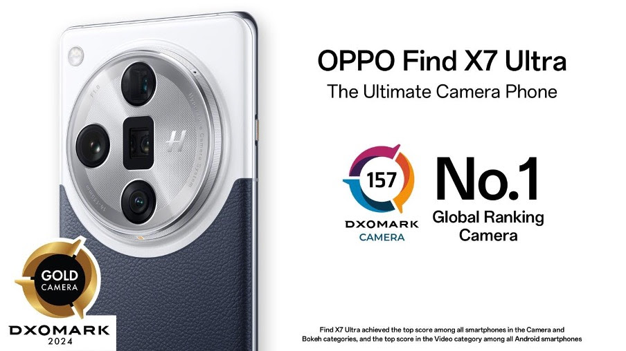 Actualidad: OPPO Find X7 ULTRA SE CORONA CON LA CÁMARA DE SMARTPHONE MEJOR CERTIFICADA POR&nbsp;DXOMARK
