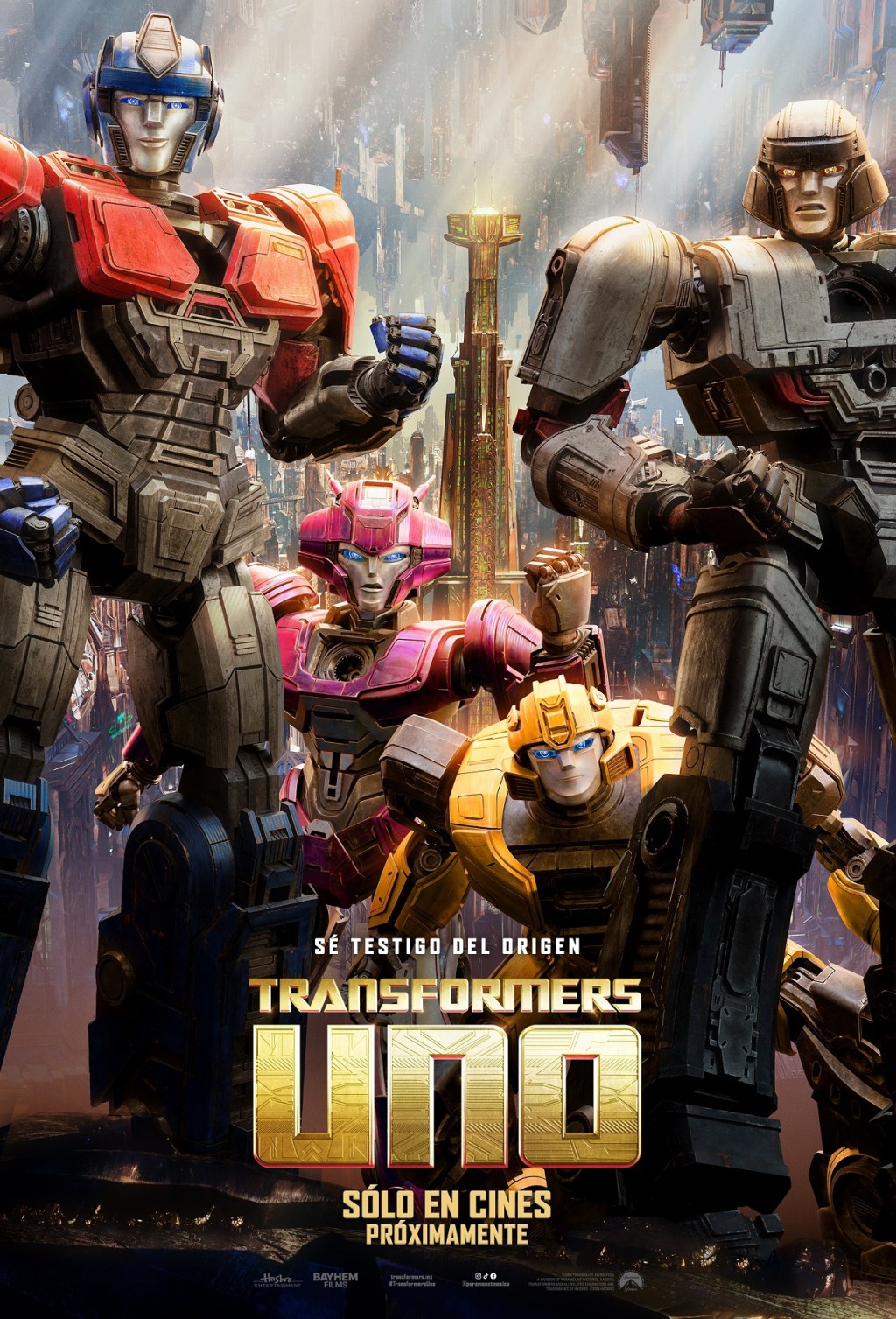 Noticias: TRANSFORMERS UNO LANZAMIENTO DEL NUEVO TRÁILER EN EL ESPACIO – DISPONIBLE AHORA