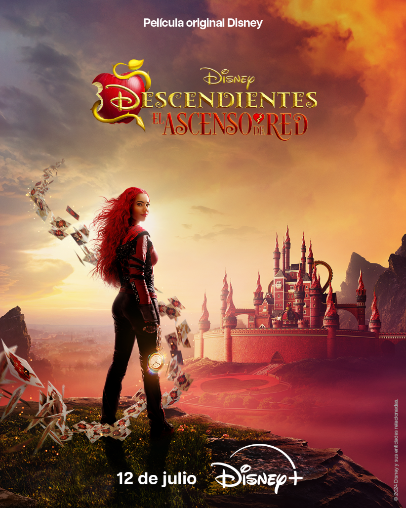 Noticias: DESCENDIENTES: EL ASCENSO DE RED ESTRENA EL 12 DE JULIO EN&nbsp;DISNEY+