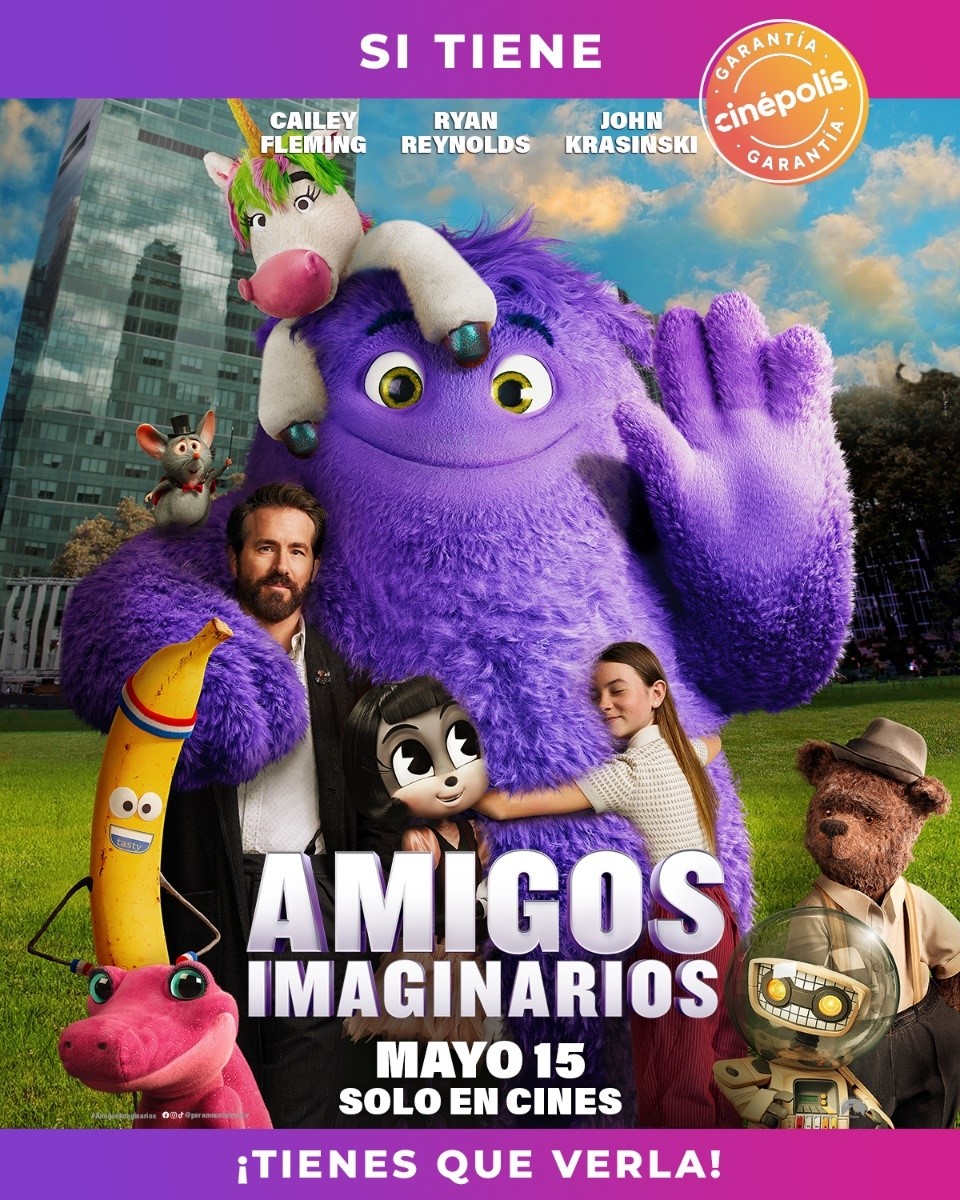 Noticias: AMIGOS IMAGINARIOS NUEVO TRÁILER FINAL Y ELENCO DE DOBLAJE DISPONIBLE AHORA 