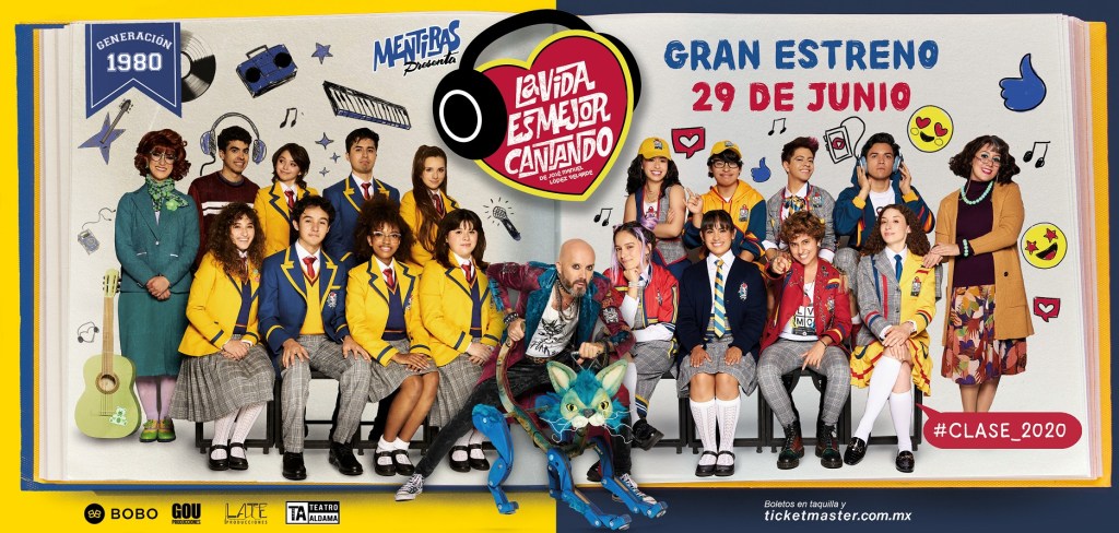 Teatro: LA VIDA ES MEJOR CANTANDO UN MUSICAL SPINOFF DEL GRAN ÉXITO INTERNACIONAL MENTIRAS, EL MUSICAL SE ESTRENA EL PRÓXIMO 29 DE&nbsp;JUNIO