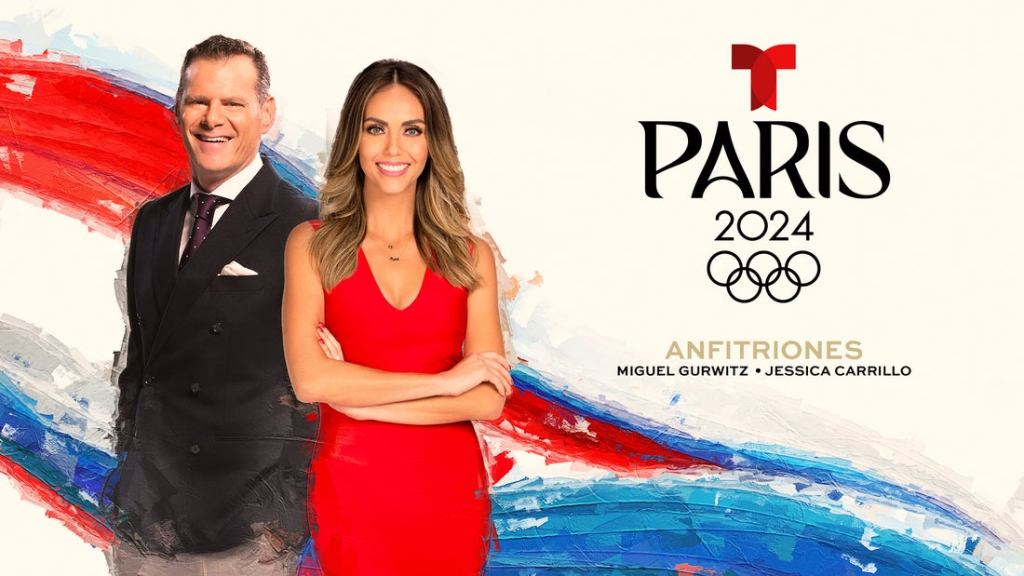 Televisión: LA PRESENTADORA DE ENTRETENIMIENTO JESSICA CARRILLO SE UNE A MIGUEL GURWITZ PARA LA COBERTURA DE TELEMUNDO DE LOS JUEGOS OLÍMPICOS PARÍS&nbsp;2024
