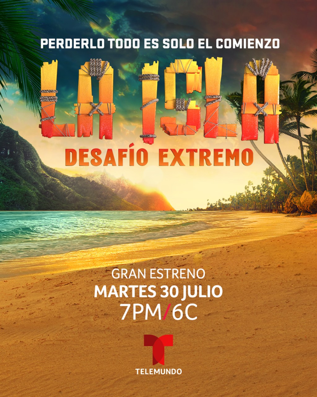 Televisión: ¡CONFIRMADOS! LOS PRIMEROS VALIENTES QUE ASEGURAN TRAER DRAMA Y ADRENALINA A LA COMPETENCIA MÁS EXIGENTE DEL PLANETA, LA ISLA: DESAFÍO EXTREMO, A PARTIR DEL MARTES, 30 DE JULIO A LAS 7PM/6C POR&nbsp;TELEMUNDO