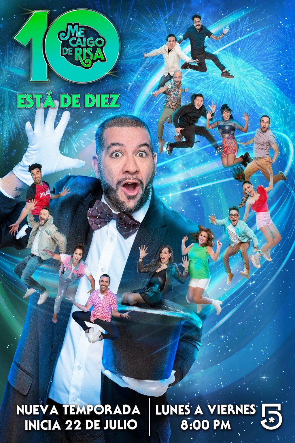 Televisión: ME CAIGO DE RISA CELEBRA SU DÉCIMO&nbsp;ANIVERSARIO