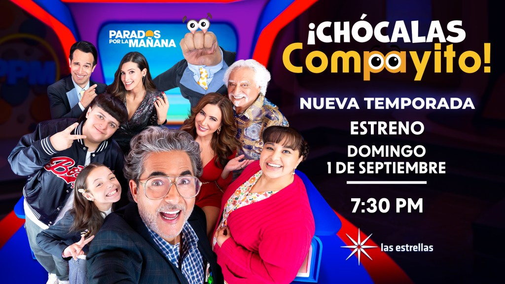 Televisión: NUEVA TEMPORADA DE ¡CHÓCALAS&nbsp;COMPAYITO!