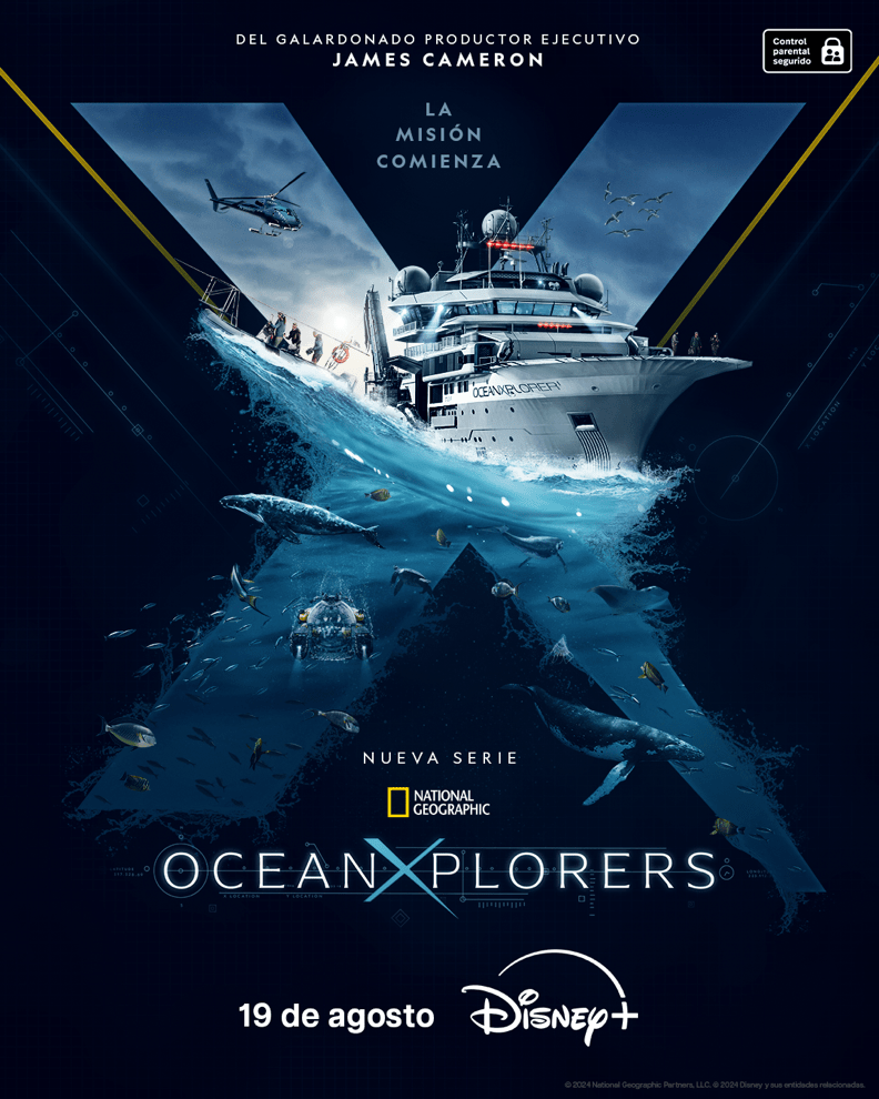 Series: LA NUEVA SERIE DE NATIONAL GEOGRAPHIC OCEANXPLORERS DISPONIBLE DESDE EL 19 DE AGOSTO EN&nbsp;DISNEY+