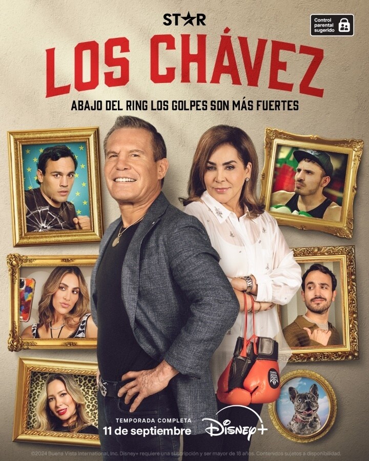 Series: EL 11 DE SEPTIEMBRE ESTRENA EN DISNEY+ LOS CHÁVEZ, UN NUEVO REALITY QUE REVELA LA INTIMIDAD DEL CAMPEÓN DE BOXEO JULIO CÉSAR CHÁVEZ Y SU&nbsp;FAMILIA