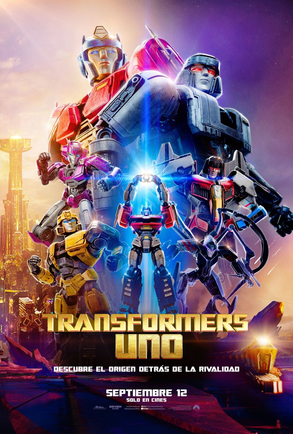 Cine: TRANSFORMERS UNO