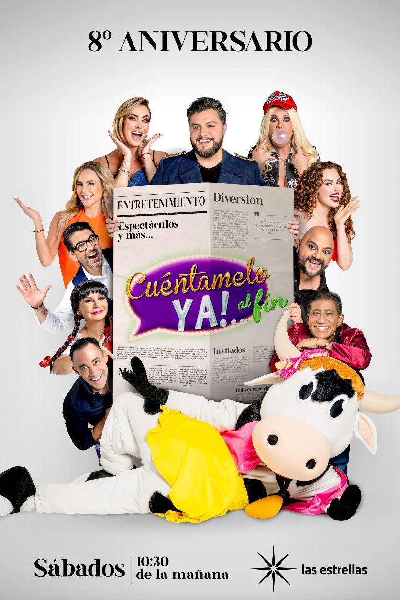Televisión: CUÉNTAMELO YA… AL FIN CELEBRARÁ OCTAVO ANIVERSARIO CON EMISIÓN&nbsp;ESPECIAL