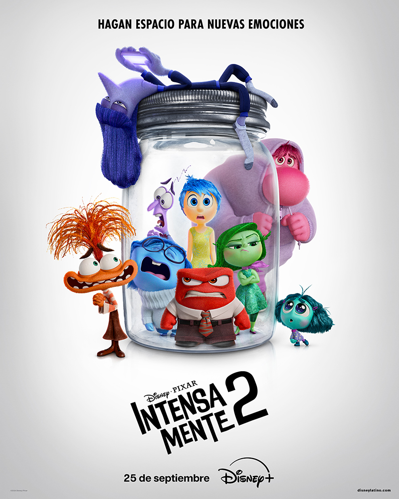 Noticias: «INTENSA-MENTE 2» ES LA PELÍCULA DE ESTRENO MÁS VISTA EN LA HISTORIA DE DISNEY+ EN LATINOAMÉRICA