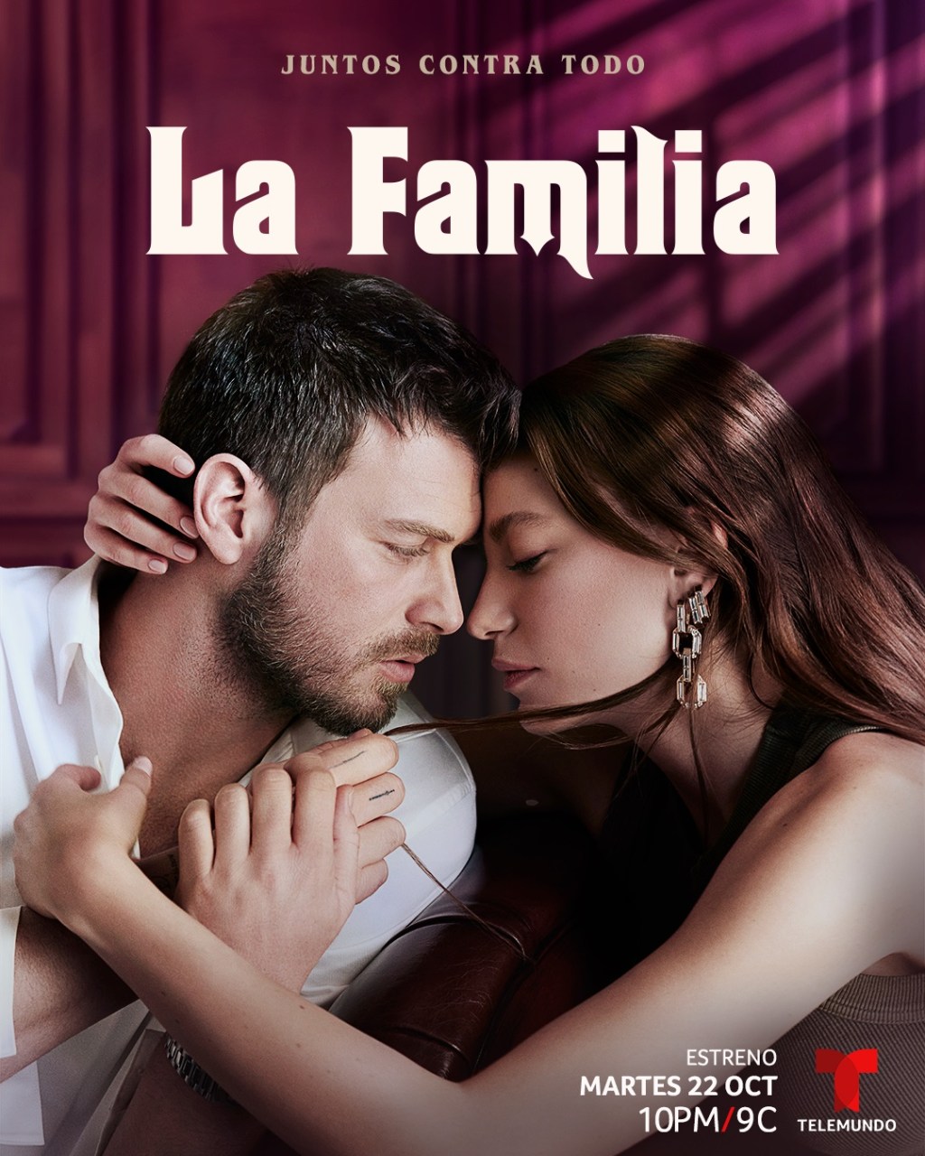 Televisión: TELEMUNDO ESTRENARÁ LA FAMILIA, LA APASIONADA HISTORIA DE UN AMOR QUE LUCHA POR PROSPERAR ENTRE LOS SECRETOS Y MANIPULACIONES DE UNA FAMILIA CRIMINAL, A PARTIR DEL 22 DE OCTUBRE A LAS&nbsp;10PM/9C