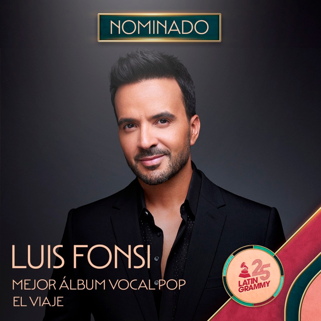 Música: EL ARTISTA GLOBAL LUIS FONSI ES NOMINADO AL LATIN GRAMMY® EN LA CATEGORÍA ’MEJOR ÁLBUM VOCAL&nbsp;POP’