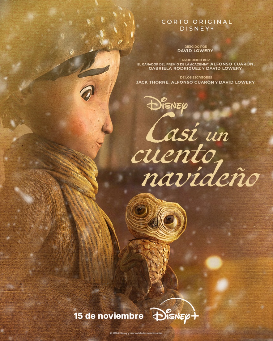 Cine: «CASI UN CUENTO NAVIDEÑO», EL CORTO ANIMADO PRODUCIDO POR ALFONSO CUARÓN, YA ESTÁ DISPONIBLE EN&nbsp;DISNEY+