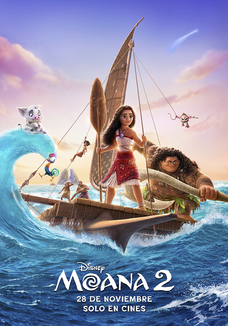 Noticias: UN NUEVO TRÁILER Y PÓSTER DE «MOANA 2» DE WALT DISNEY ANIMATION STUDIOS SALEN A LA SUPERFICIE