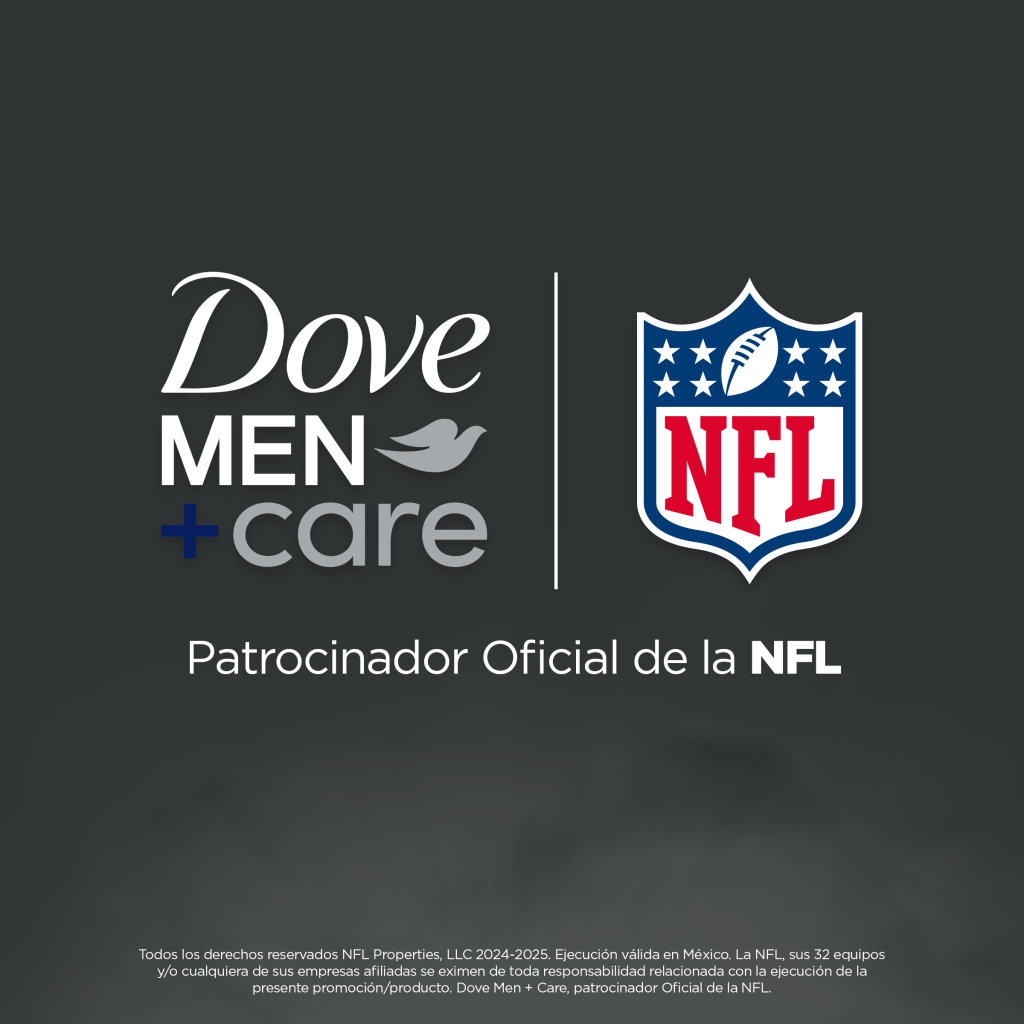 Noticias: ANOTAN «¡TOUCHDOWN»! DOVE MEN+ CARE Y NFL MÉXICO POR DOS&nbsp;TEMPORADAS
