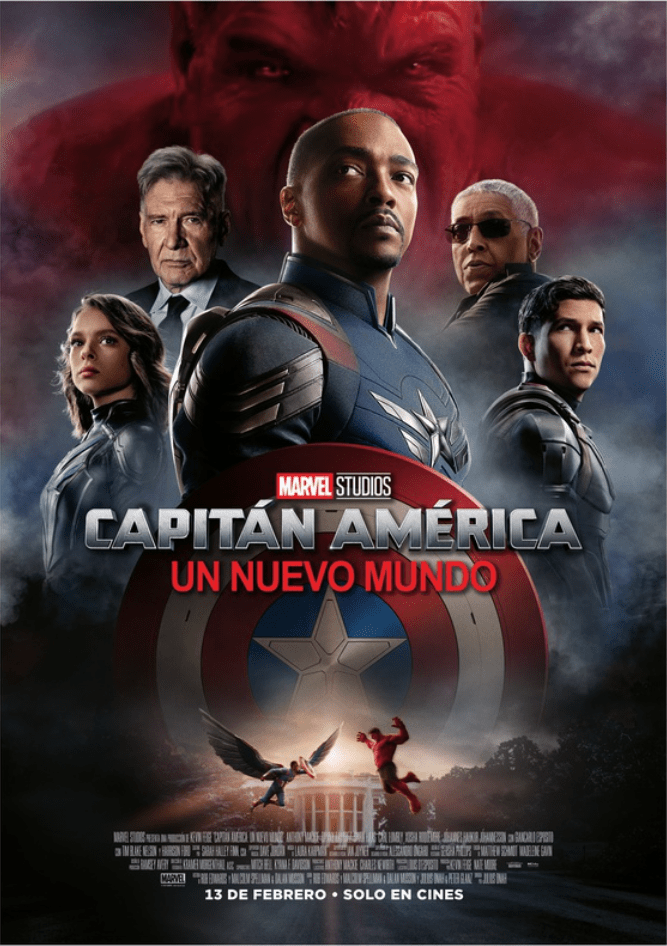 Cine: CAPITÁN AMÉRICA: UN NUEVO&nbsp;MUNDO