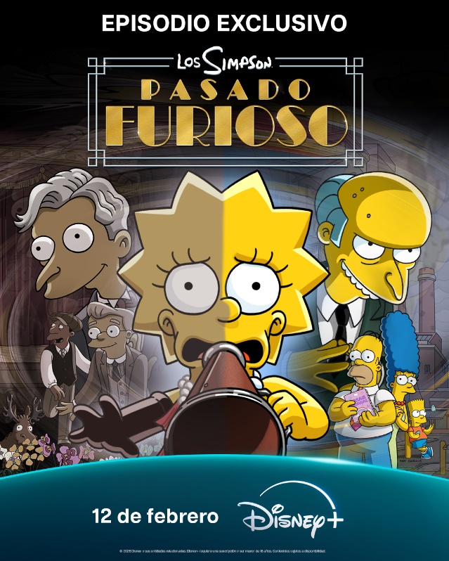 Noticias: LOS SIMPSON: PASADO FURIOSO YA ESTÁ DISPONIBLE EN DISNEY+ 