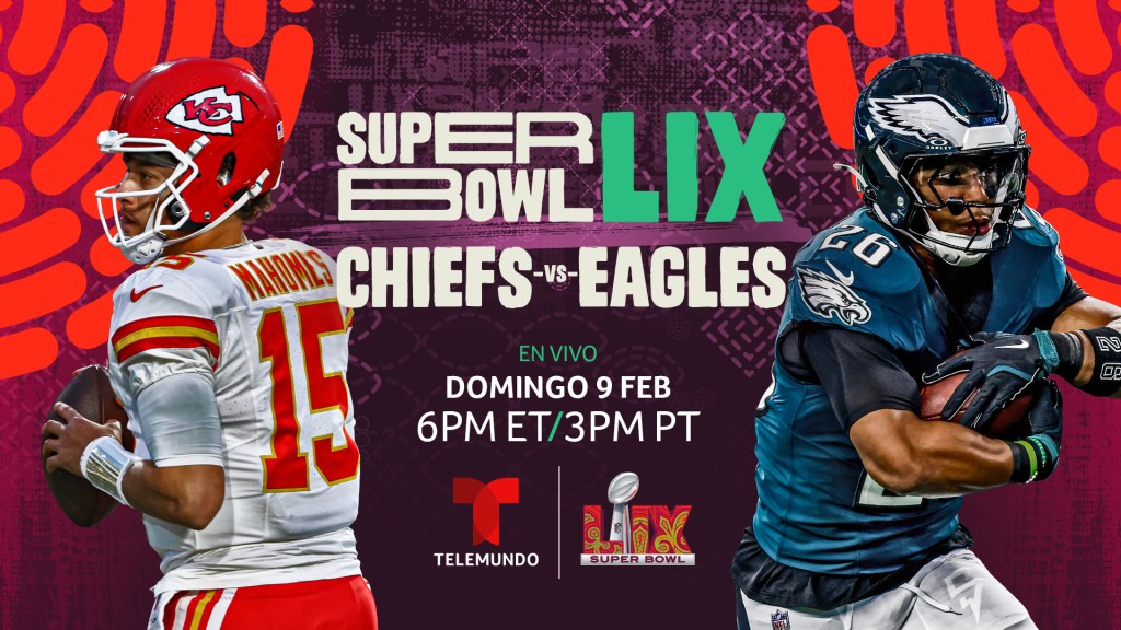 Televisión: TELEMUNDO PRESENTA EL SUPER BOWL LIX EN VIVO DESDE NUEVA ORLEANS ESTE DOMINGO 9 DE&nbsp;FEBRERO