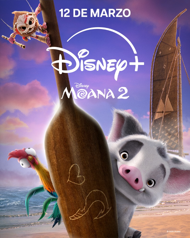 Noticias: ¿ALGUIEN DIJO CHEE HOO? MOANA 2 DESEMBARCA EN DISNEY+ EL 12 DE&nbsp;MARZO