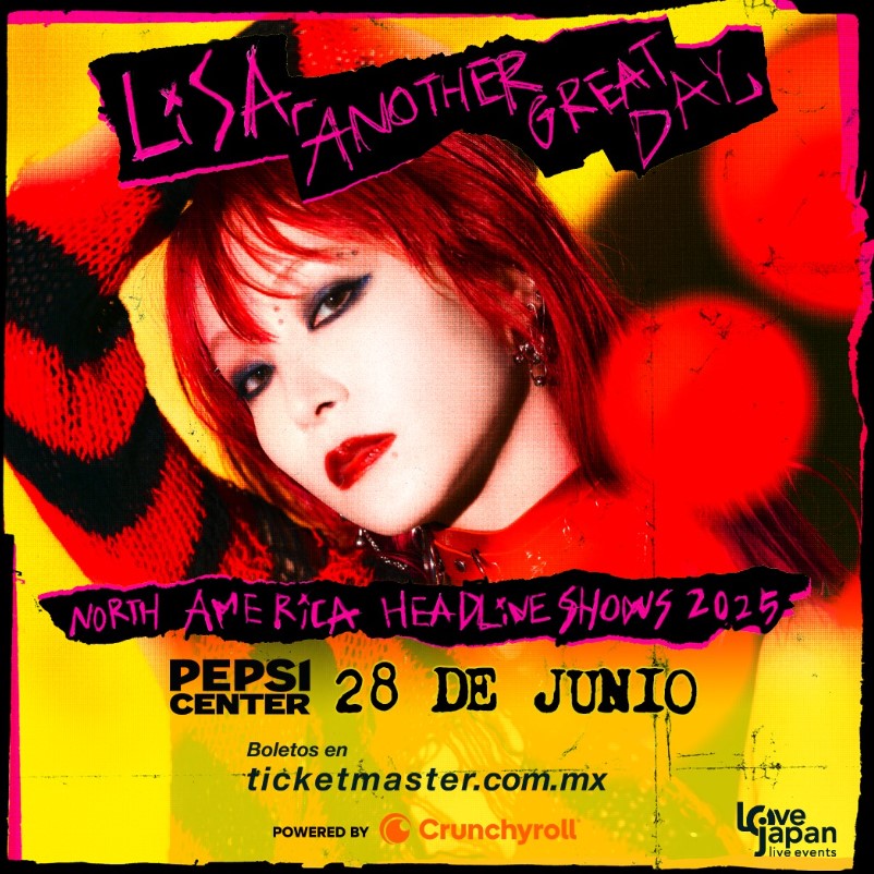 Noticias: [LoveJapan Entertaiment] EL CONCIERTO DE LiSA EN MÉXICO SERÁ EL MÁS GRANDE DE SU GIRA POR&nbsp;NORTEAMÉRICA