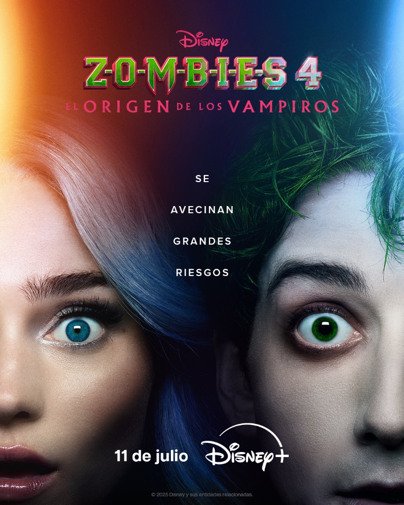 Noticias: DISNEY PRESENTA EL PÓSTER OFICIAL DE ZOMBIES 4: EL ORIGEN DE LOS&nbsp;VAMPIROS
