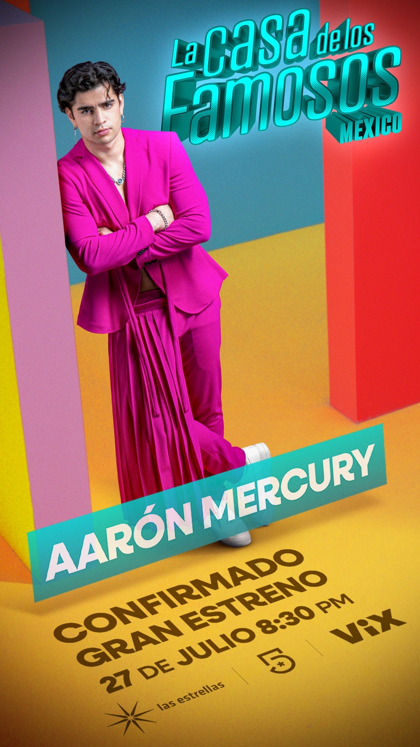 Televisión: Aaron Mercury vivirá en La Casa de los Famosos&nbsp;México