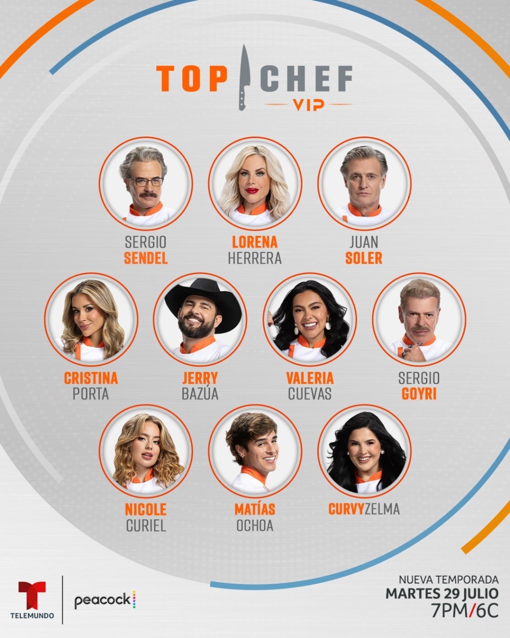 Televisión: MÁS CELEBRIDADES SE UNEN A LA MÁS INTENSA Y DESAFIANTE TEMPORADA DE TOP CHEF VIP, QUE ARRANCA EL MARTES 29 DE JULIO A LAS 7PM/6C POR&nbsp;TELEMUNDO